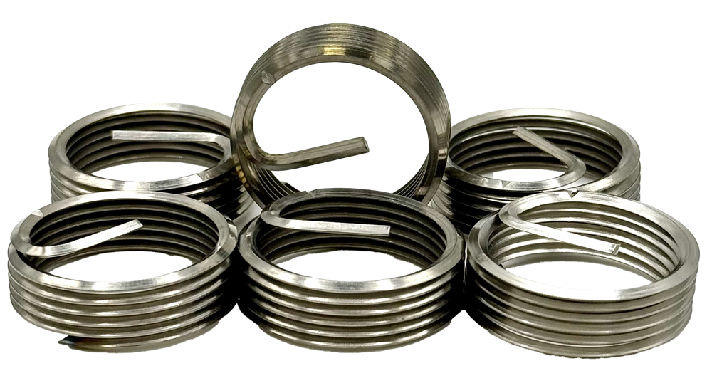 Helical Free Running Inserts for 3/4 Inch - 14 NPT Thread Repair Kit